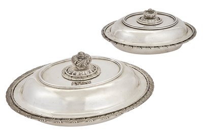 Lot 118 - Pair of Graduated Tiffany & Co. Sterling...