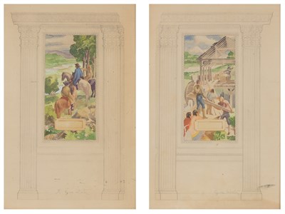 Lot 79 - Ezra Augustus Winter American, 1886-1949 Mural...