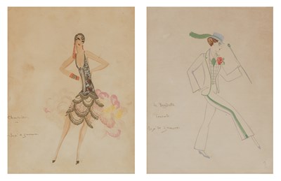 Lot 82 - Jose de Zamora Spanish, 1899-1971 Le Quadrille...