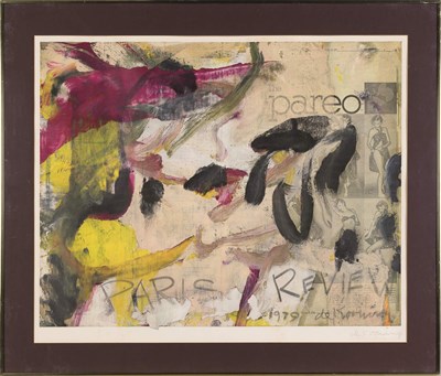 Lot 92 - Willem de Kooning (1904-1997) PARIS REVIEW...