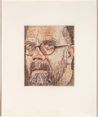 Lot 66 - Chuck Close (b. 1940) SELF...