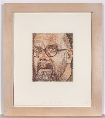 Lot 66 - Chuck Close (b. 1940) SELF...