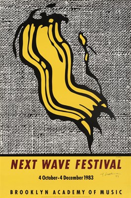 Lot 98 - Roy Lichtenstein (1923-1997) NEXT WAVE...