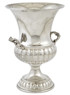 Lot 139 - Buccellati Sterling Silver Campana-Form Vase...