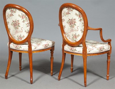 Lot 238 - Set of Eight George III Satinwood and...