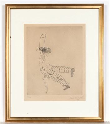 Lot 53 - Marc Chagall (1887-1985) L'HOMME AU PARAPLUIE...