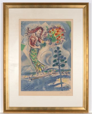 Lot 61 - After Marc Chagall (1887-1985) SIRÈNE AU PIN...