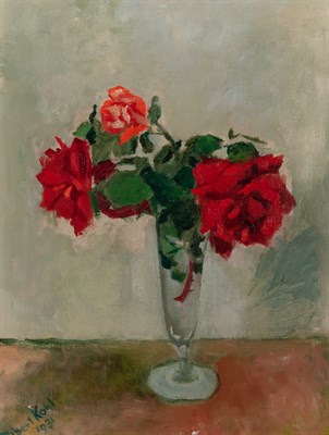 Lot 1060 - Robert Kohl Austrian, 1891-1941 Floral Still...
