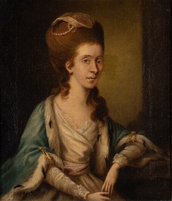 Lot 14 - English School 18th Century Portrait of a Lady...