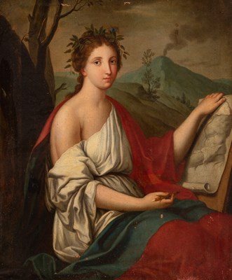 Lot 12 - French School 18th Century An Allegory of...