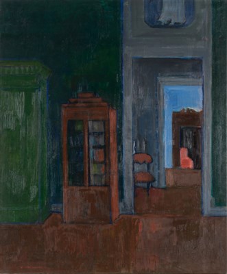 Lot 46 - Alexey Krasnovsky Russian, 1945-2016 Red Chair,...