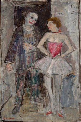 Lot 844 - Dietz Edzard German/French, 1893-1963 Artistes...