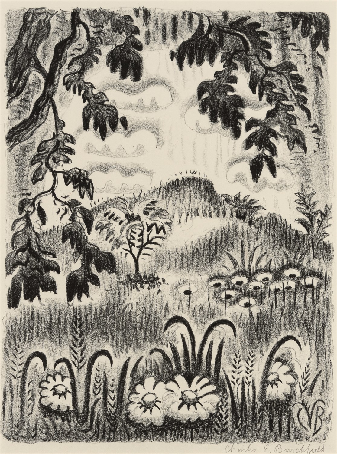Lot 46 - Charles Burchfield (1893-1967) SUMMER...
