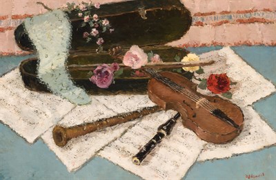 Lot 806 - Dietz Edzard German/French, 1893-1963 Fleurs...