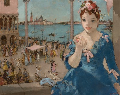 Lot 840 - Dietz Edzard German/French, 1893-1963 Carnival...