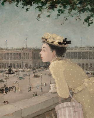 Lot 878 - Dietz Edzard German/French, 1893-1963 Place de...