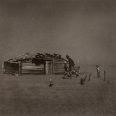 Lot 118 - ROTHSTEIN, ARTHUR (1915-1985) Dust storm,...