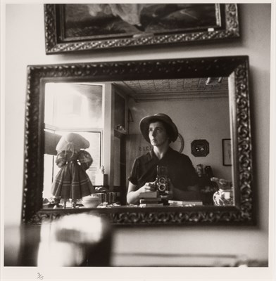 Lot 89 - MAIER, VIVIAN (1926-2009) Self Portrait, 1960s,...