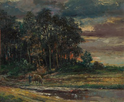 Lot 11 - Frans (Frantz) Binje Belgian, 1835-1900...