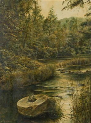 Lot 84 - 20th Century School River in the Woods Bears...
