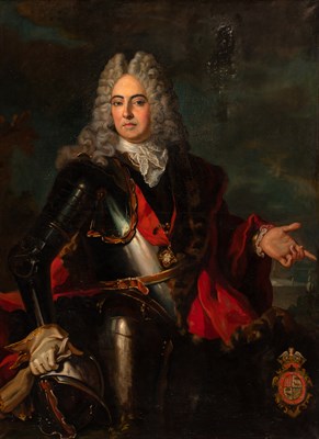 Lot 18 - Manner of Nicolas de Largilliere Portrait of...