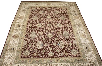Lot 341 - Indo-Sultanabad Carpet India, contemporary The...