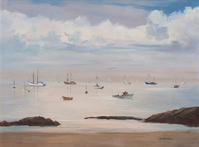 Lot 9 - Robert Benham American, 1908-2002 Wonson Cove...