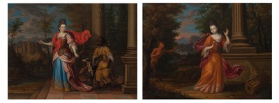 Lot 22 - Continental School Early 18th Century A Lady...