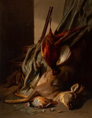 Lot 91 - Albert Raoux French, 19th Century Still Life...
