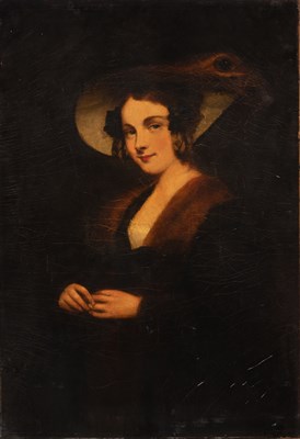Lot 94 - European School 19th Century Lady Wearing a...