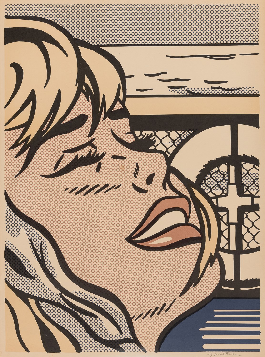 Lot 96 - Roy Lichtenstein (1923-1997) SHIPBOARD GIRL...