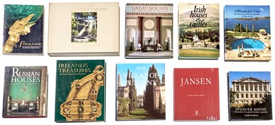 Lot 850 - [BOOKS- HOMES] Group of approximately nine...