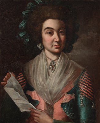 Lot 24 - Austrian School 18th/19th Century Portrait of...