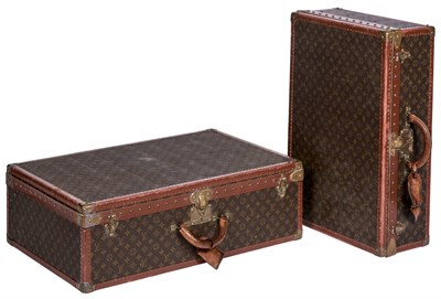 Lot 325 - Two Louis Vuitton Hard Case Suitcases Height...