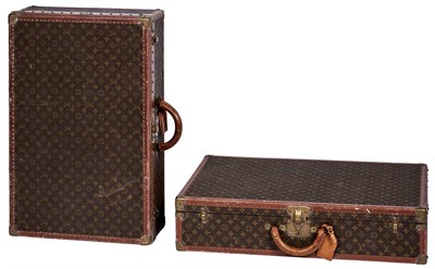Lot 326 - Two Louis Vuitton Hard Case Suitcases Height...