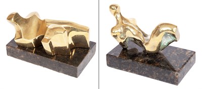 Lot 897 - Mario Agostinelli Figure Studies: Two One...