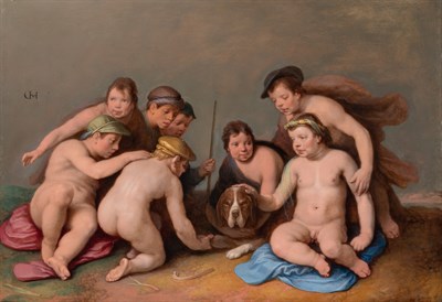 Lot 25 - Cornelis van Haarlem Dutch, 1562-1638 Eight...