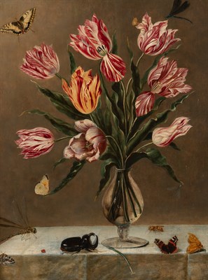 Lot 26 - Attributed to Jacob Woutersz Vosmaer Floral...