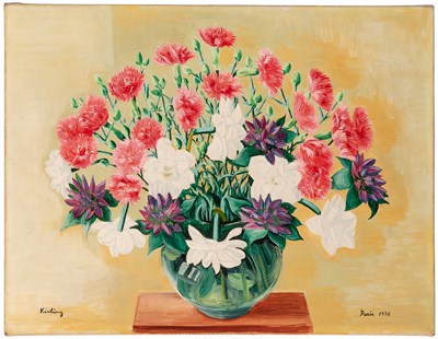 Lot 22 - Moise Kisling Polish/French, 1891-1953 Fleurs,...