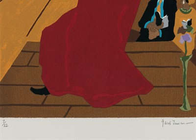 Lot 94 - Jacob Lawrence (1917-2000) AND GOD CREATED MAN...