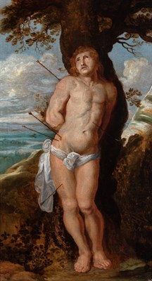 Lot 34 - Circle of Peter Paul Rubens Martyrdom of Saint...