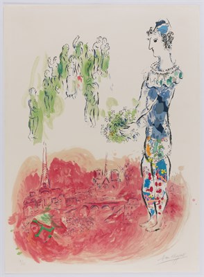 Lot 58 - Marc Chagall (1887-1985) LE MAGICIEN DE PARIS...