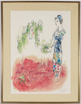 Lot 58 - Marc Chagall (1887-1985) LE MAGICIEN DE PARIS...