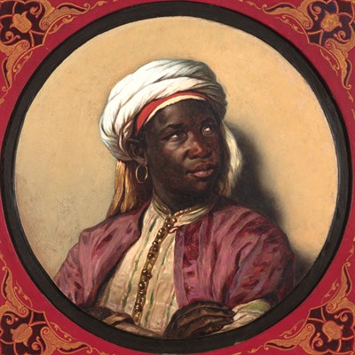 Lot 823 - European School 19th Century Portrait of a...