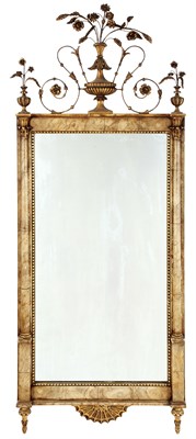 Lot 274 - Bilbao Neoclassical Style Faux Marble and...