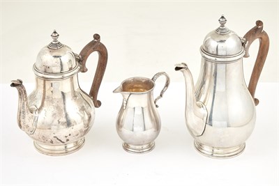 Lot 214 - Gorham Sterling Silver Five-Piece Wood-Handled...