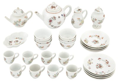 Lot 269 - Chinese Export Porcelain Miniature Tea Service...