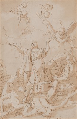 Lot 39 - Giulio Carpioni Italian, 1613-1679 Saint...