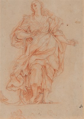 Lot 44 - Attributed to Simone Cantarini Female Saint...