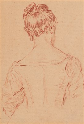 Lot 54 - Follower of Jean-Antoine Watteau Study of a...